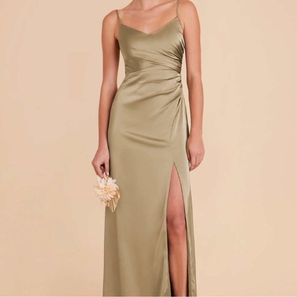 Birdy Grey Elegant Olive Green Evening Gown
